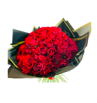 100 Red Roses Bouquet